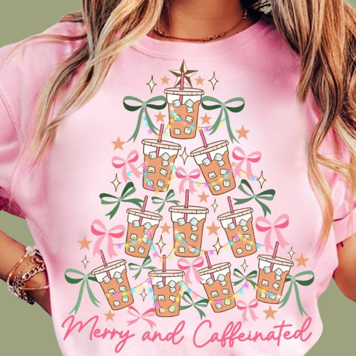Merry and Caffeinated Tee