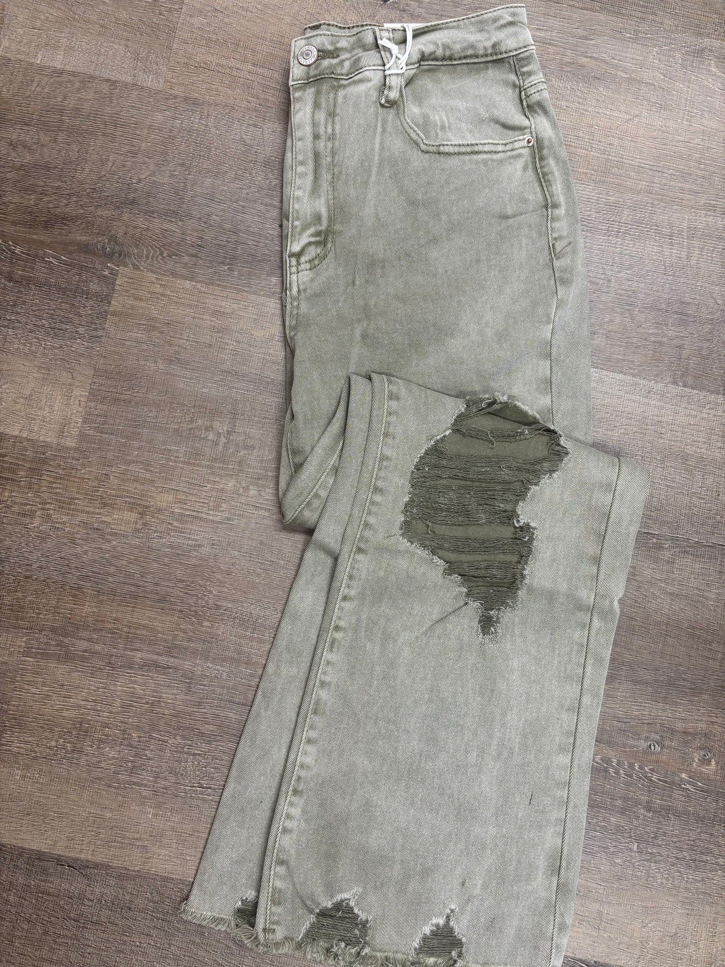 Camielle high waisted distressed Jeans