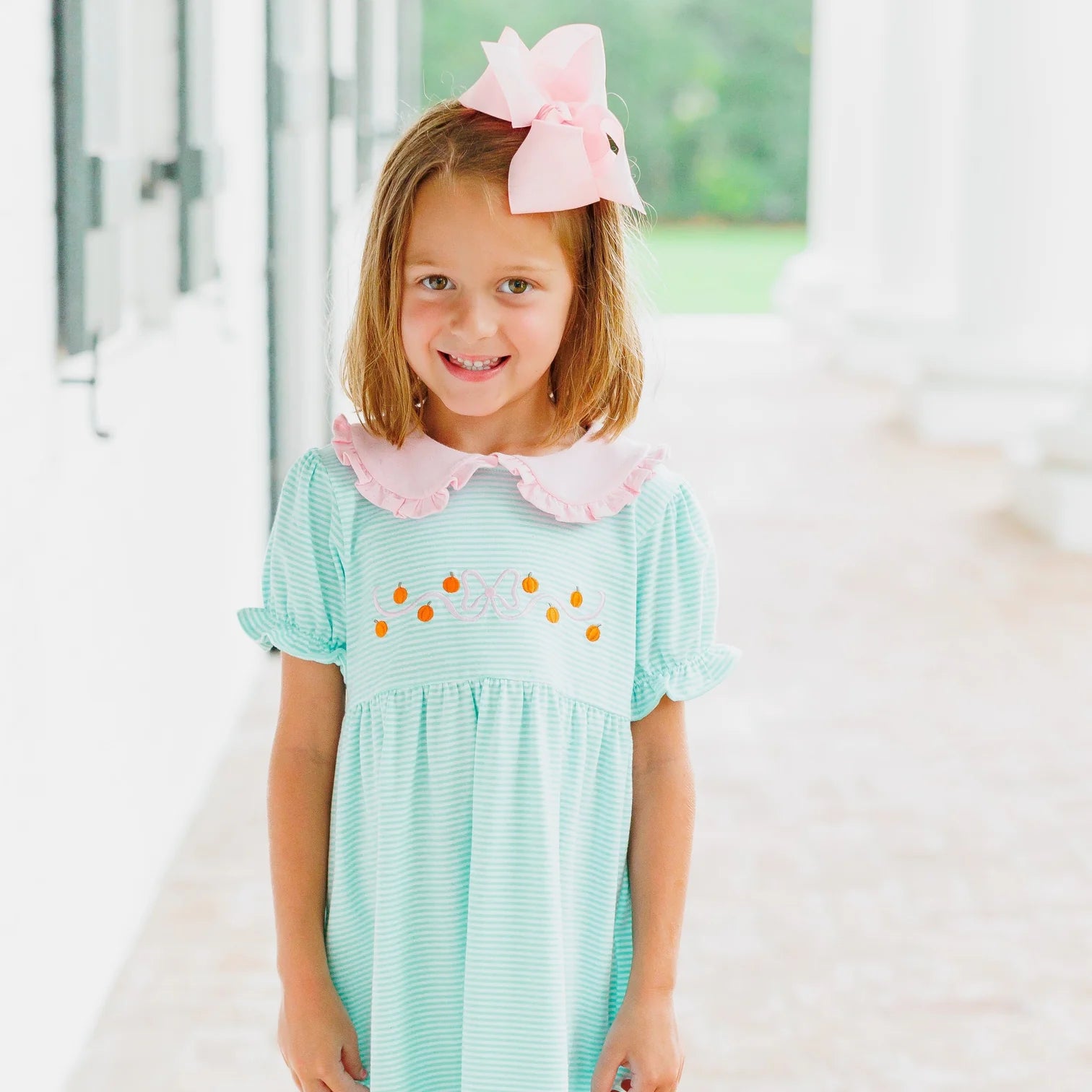 Mini Embroidery Pumpkin Dress Mini Embroidery Pumpkin Dress