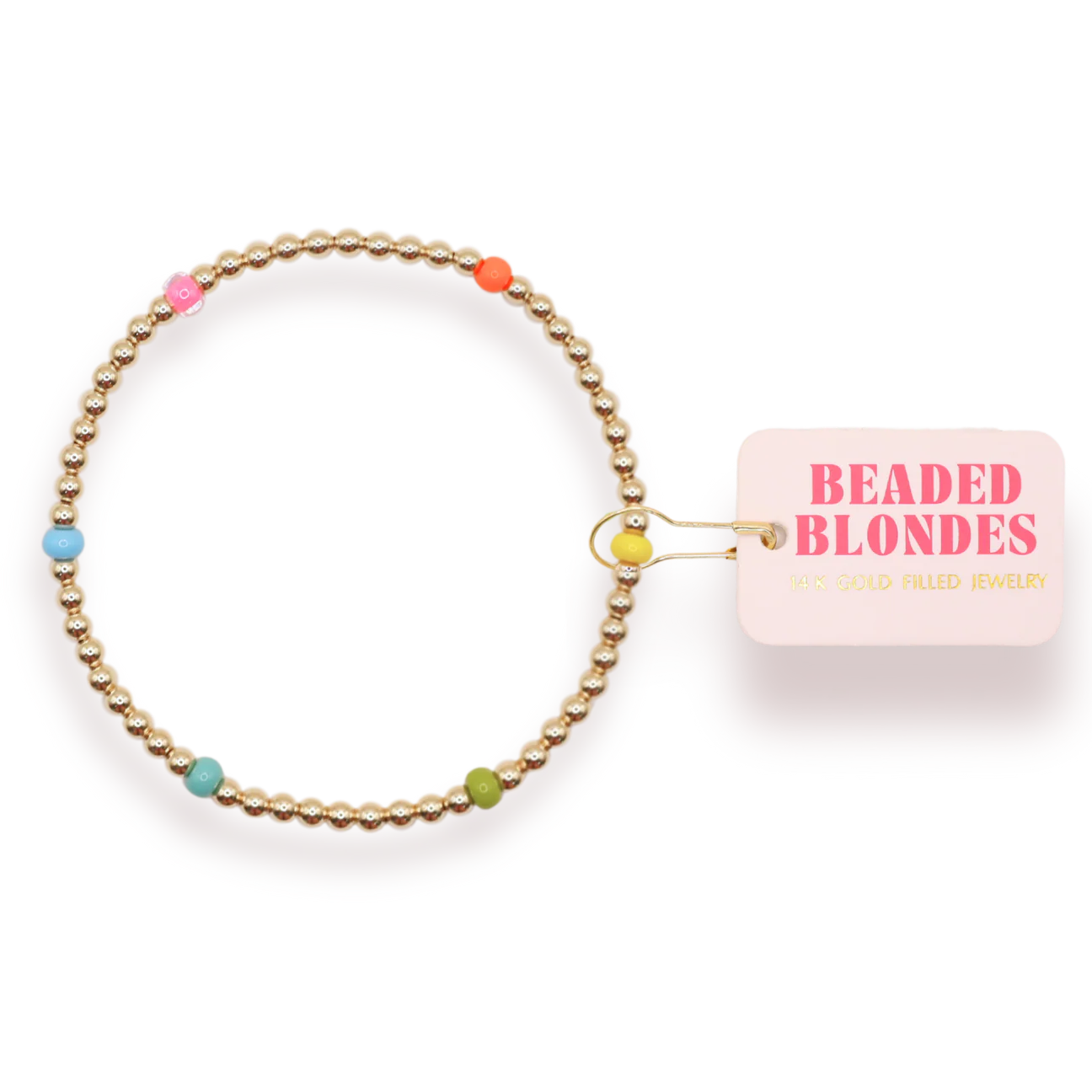 Beaded Blondes Confetti Poppi Bracelet