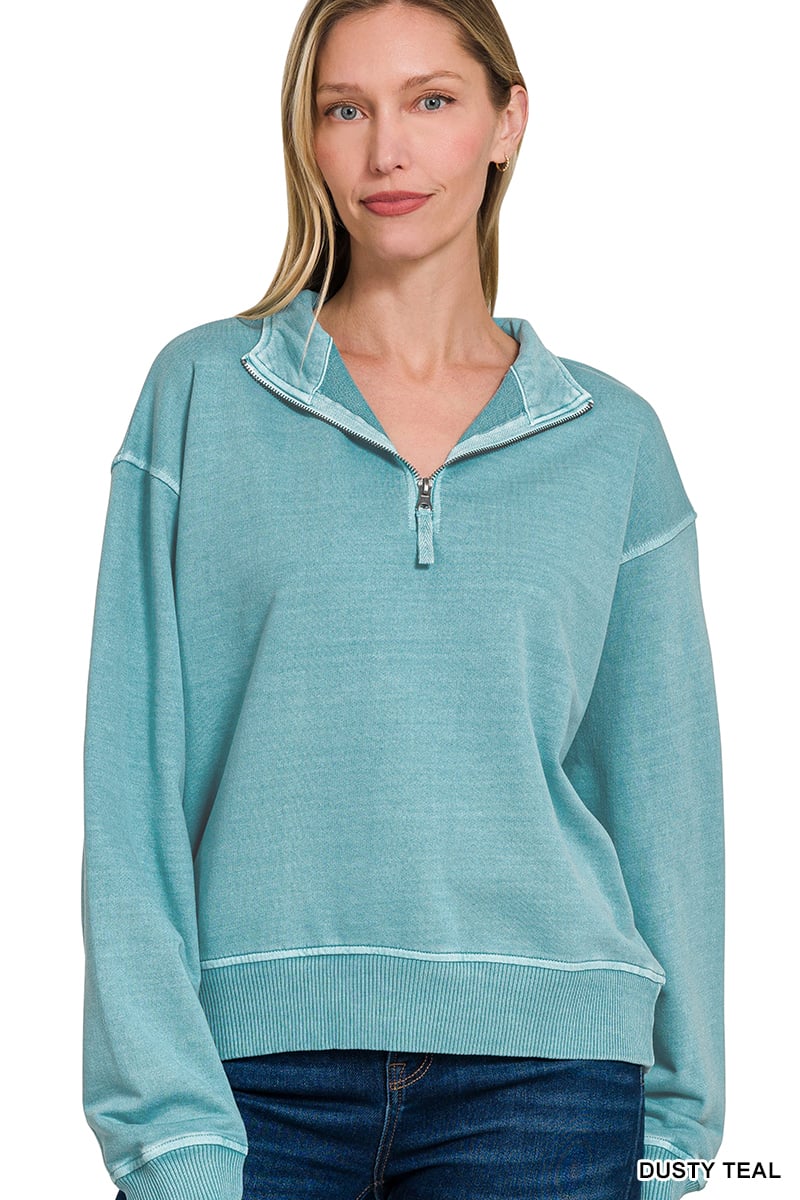 Emmy Half Zip Pullover