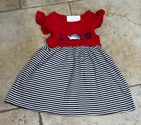 Cruise Appliqué Dress