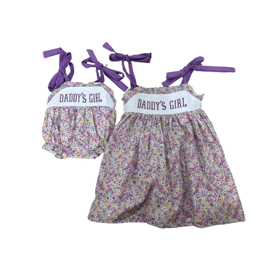 Daddy's Girl Floral Bubble
