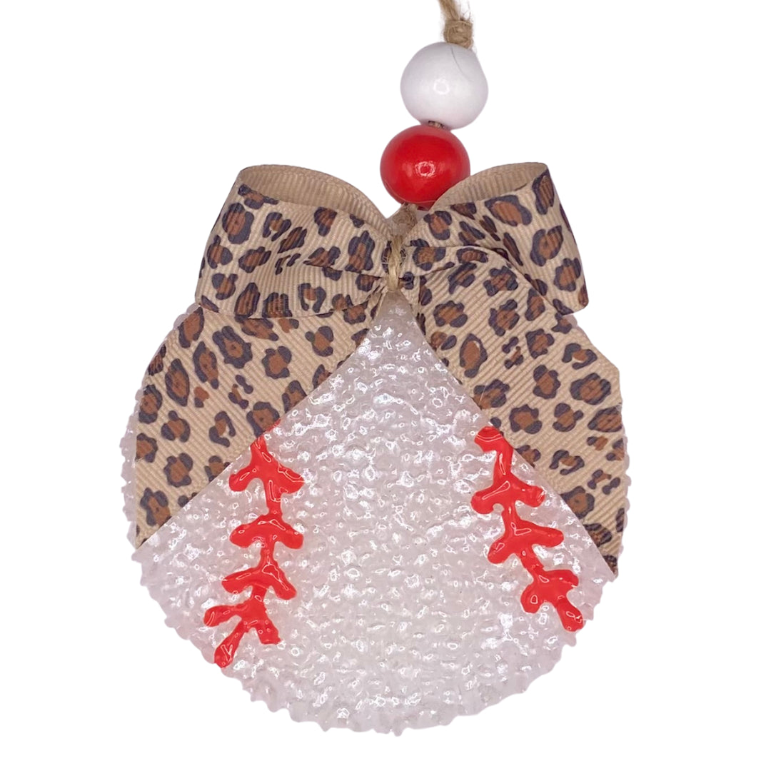Beaded Baseball Freshie