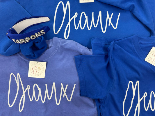 Royal Blue Geaux Shirts