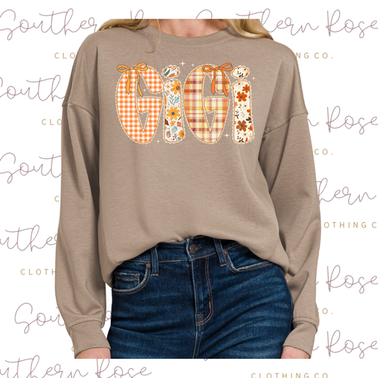 Autumn Floral Inspired Pullover
