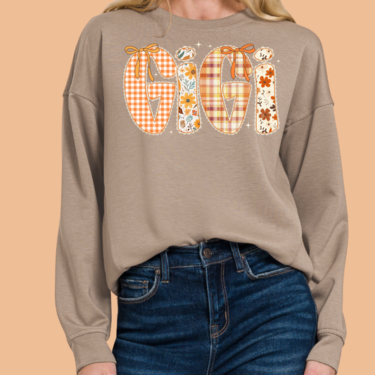 Autumn Floral Inspired Pullover