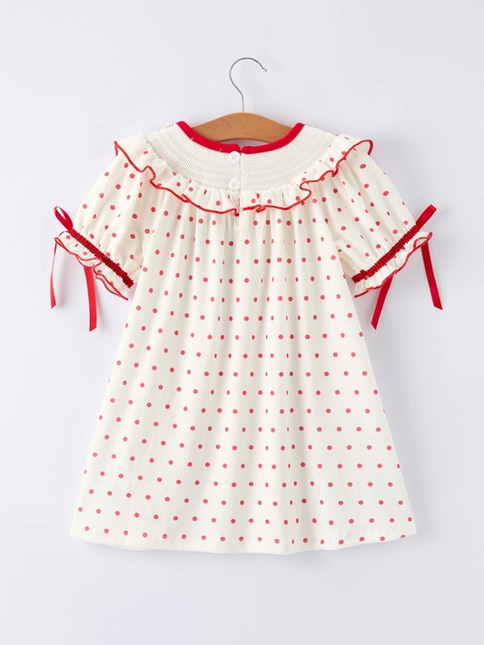 Valentine's Day Polka Dot Dress