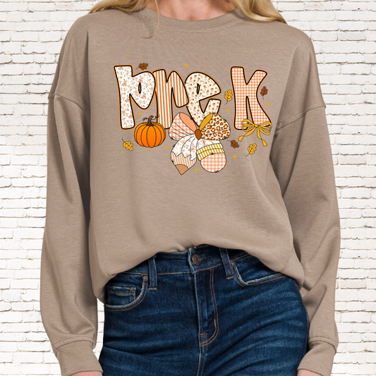 Autumn Teacher Inspired Pullover