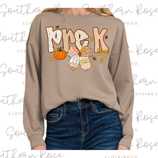 Autumn Teacher Inspired Pullover