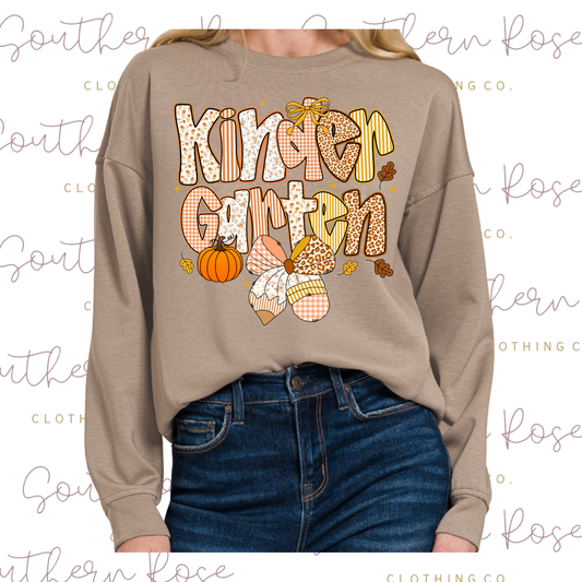 Autumn Teacher Inspired Pullover