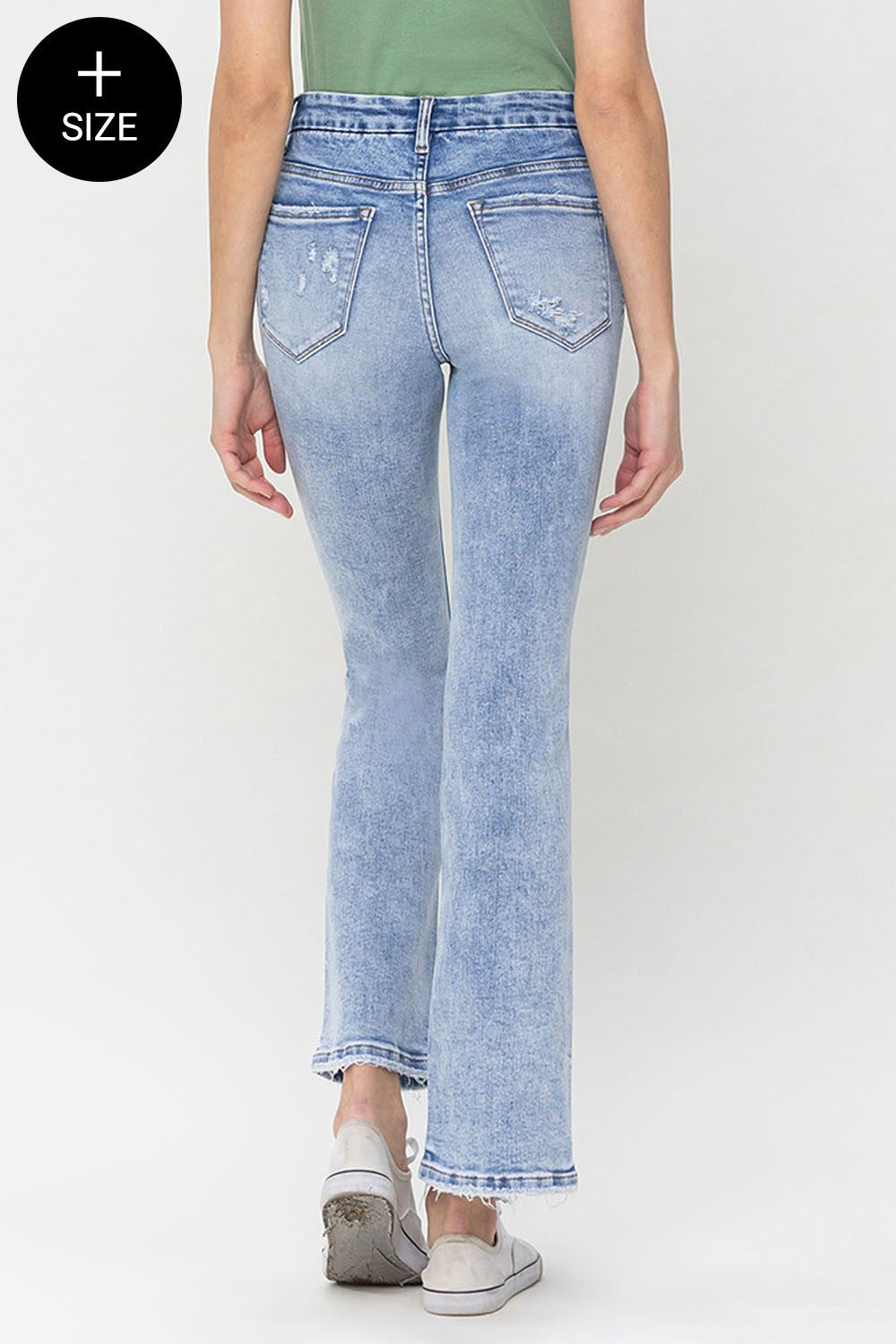 Ava Seamless Light Wash Denim