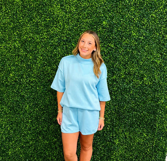 Allie Mock Neck Set