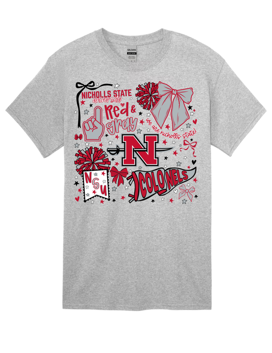 Nicholls Cheer Gameday- Preorder