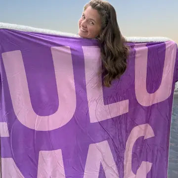 Lulu Mac Blanket- Purple