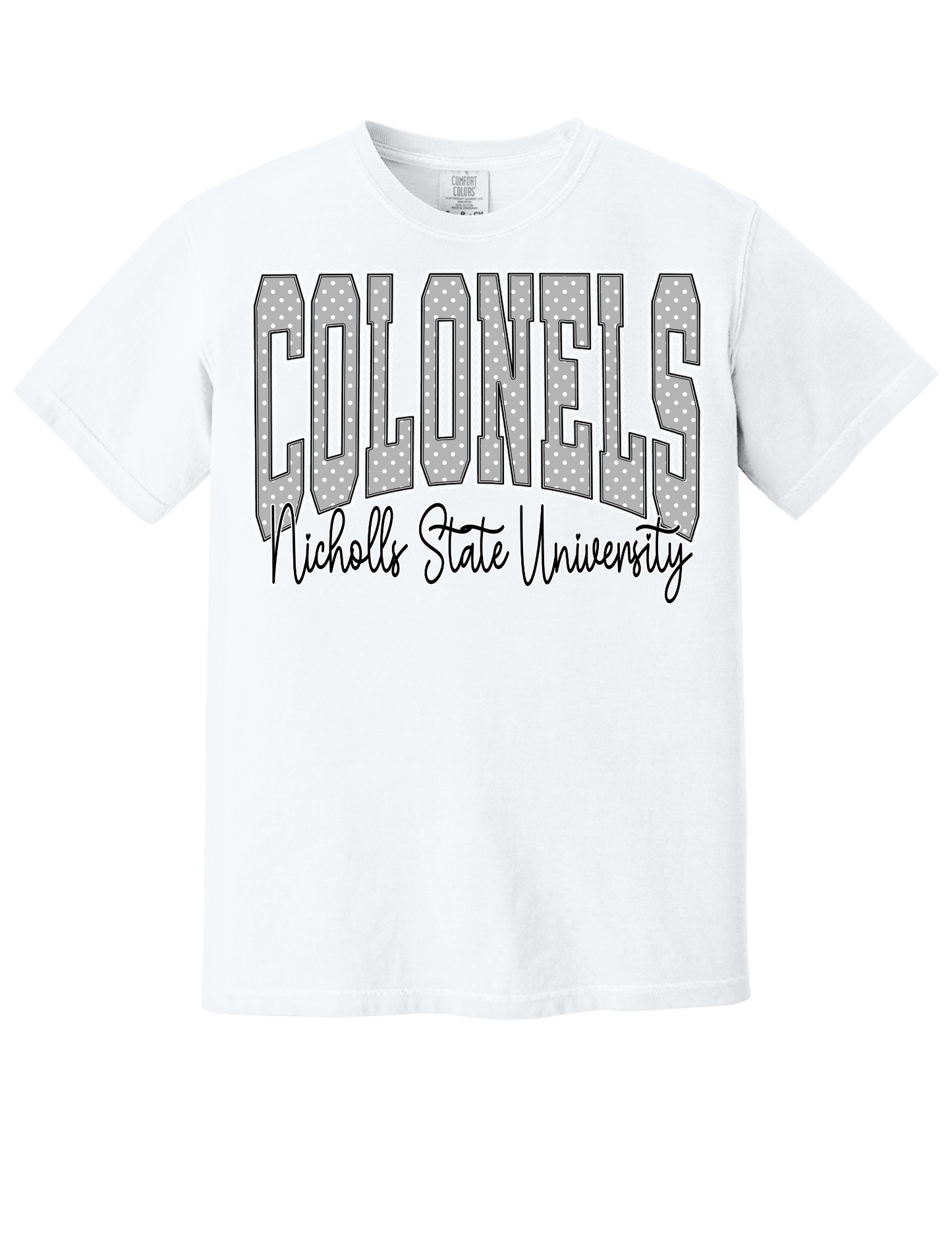 Colonels Grey Polka Dot Preorder