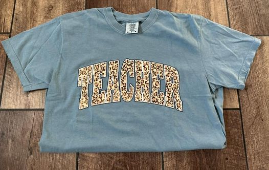 Leopard Teacher Shirt