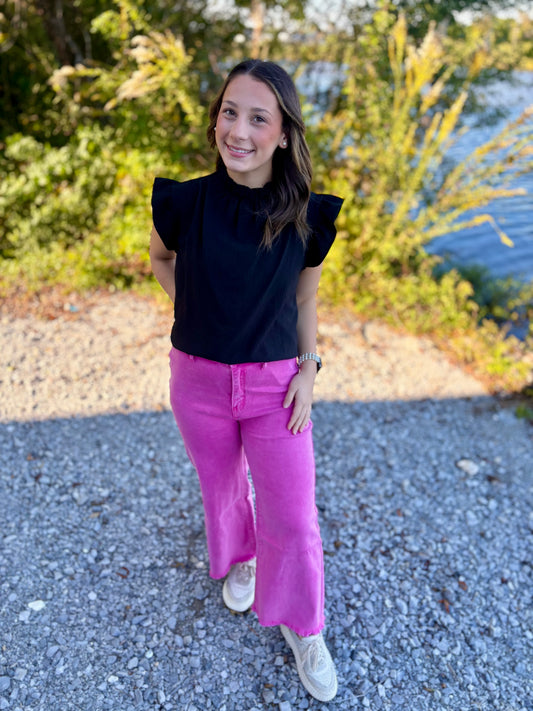 Amelia Frayed Hem Jeans