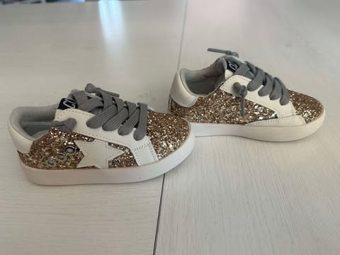 Glitter Star Shoes- IN STOCK