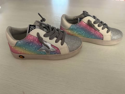 Glitter Star Shoes- IN STOCK