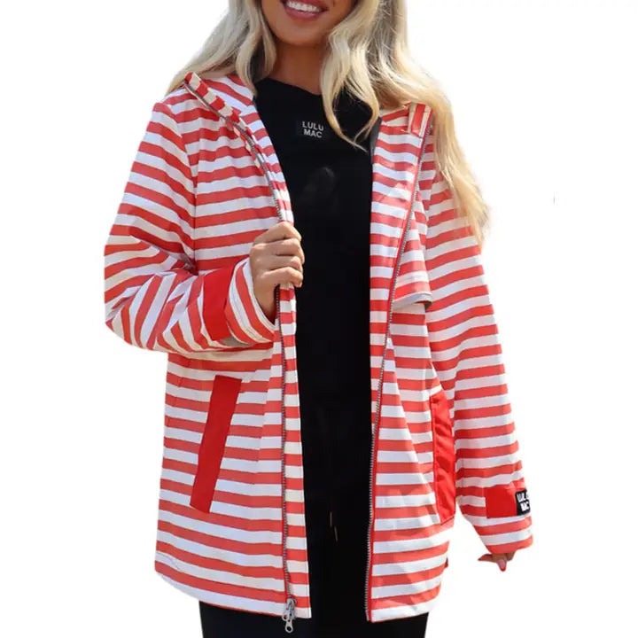 Lulu Mac Stripe Raincoat