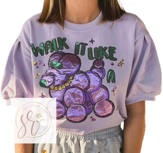 Walk It Like A Dog Shirt Youth and Adult- ETA January