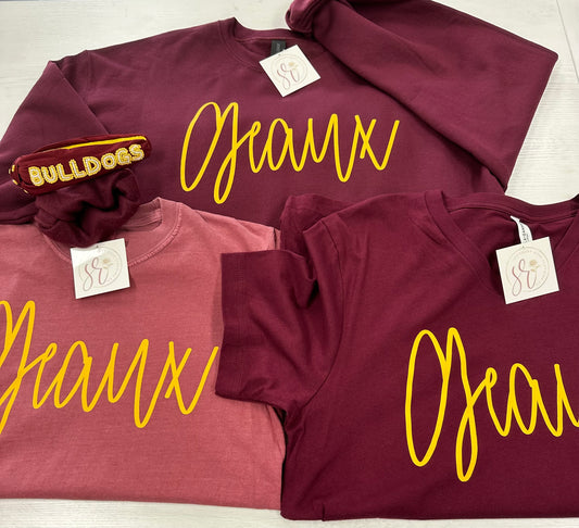 Maroon Geaux Shirts