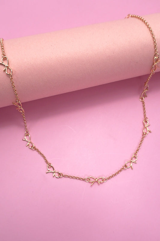 Charlee Bow Necklace