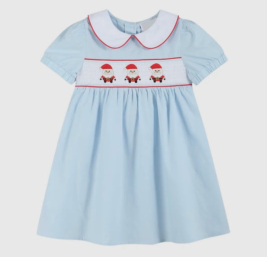 Light Blue Santa Collection