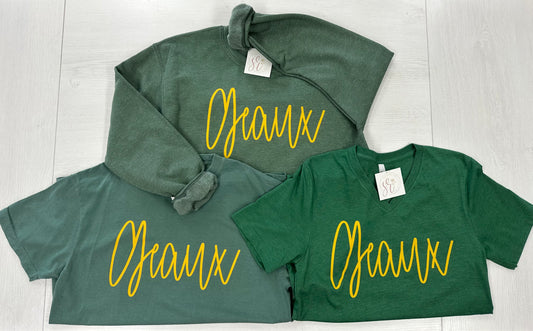 Green Geaux Shirts
