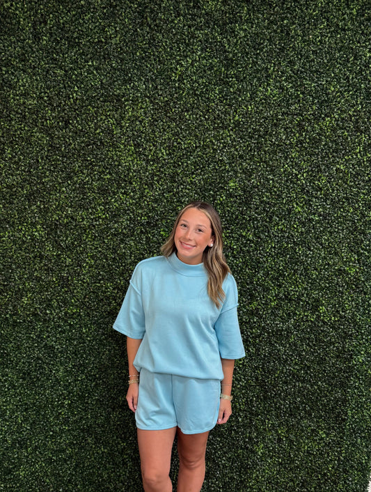 Allie Mock Neck Set