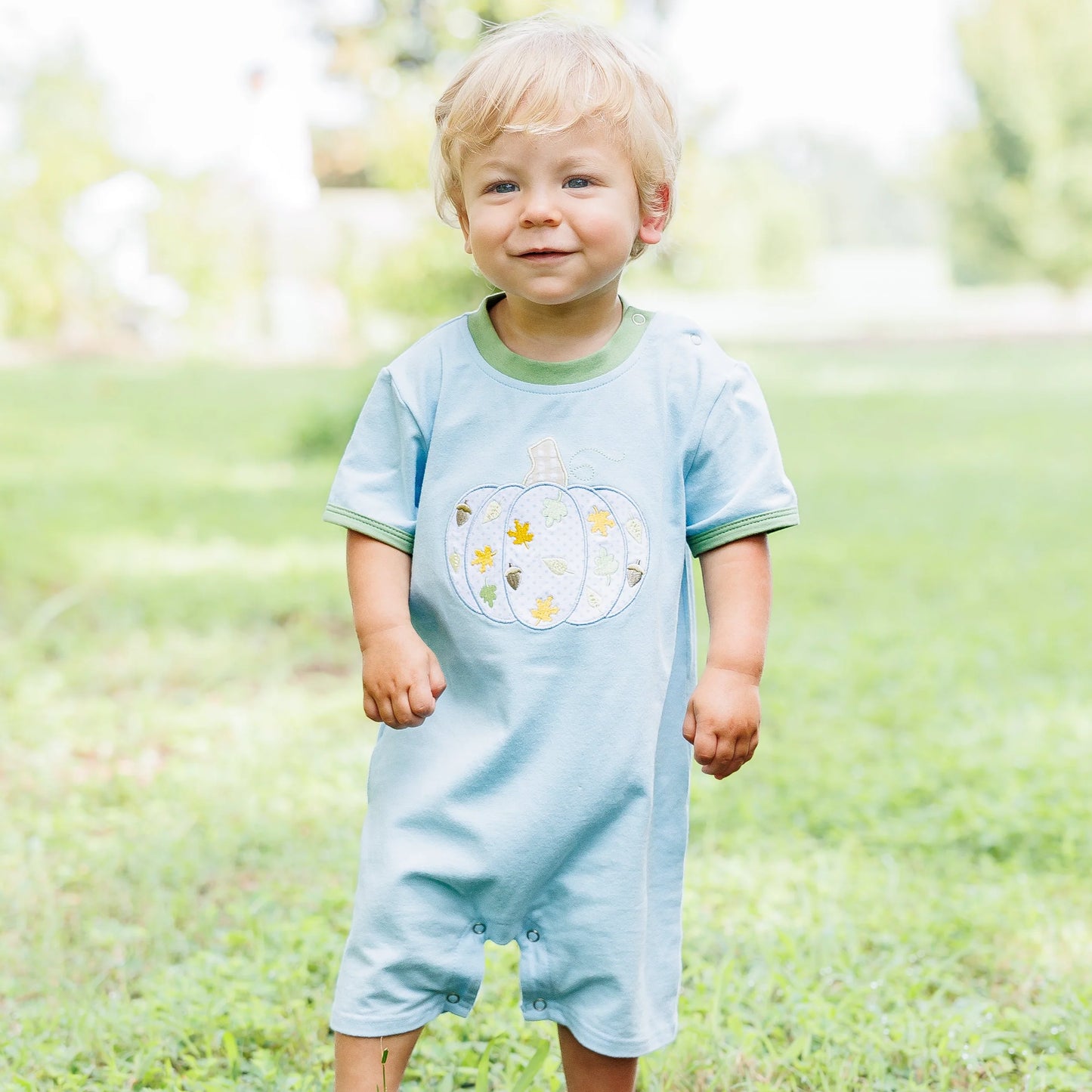 Autumn Pumpkin Romper