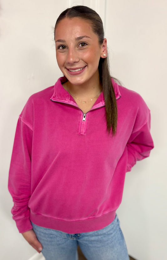 Emmy Half Zip Pullover