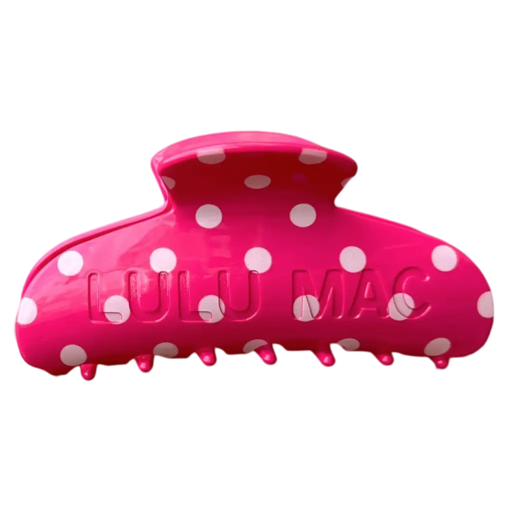 Lulu Mac Polka Dot Hair Clips