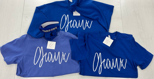 Royal Blue Geaux Shirts