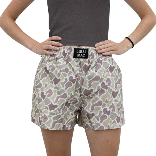 Lulu Mac Camo Boxer Shorts