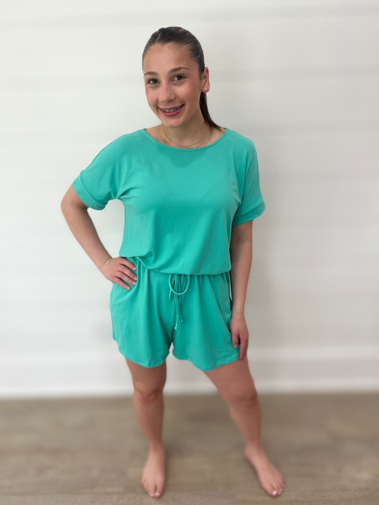 Shellie Romper- CURVY