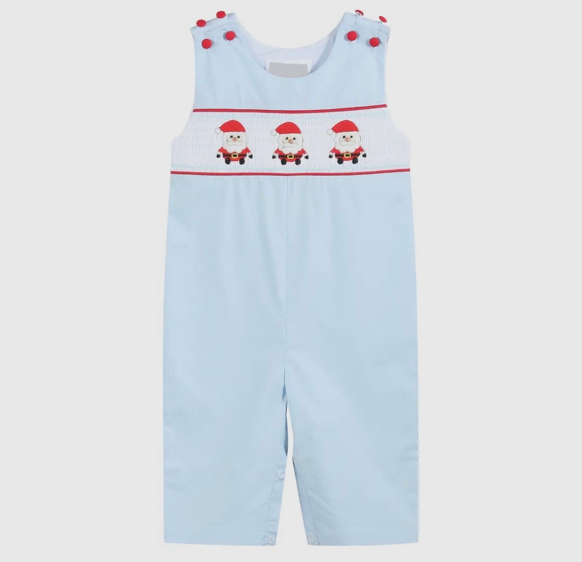 Light Blue Santa Collection