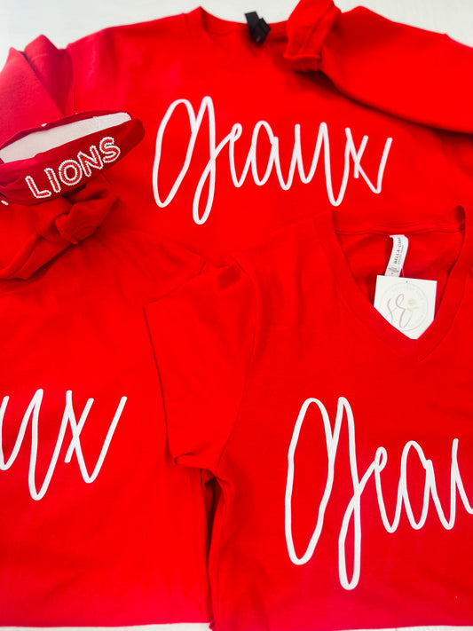 Red Geaux Shirts
