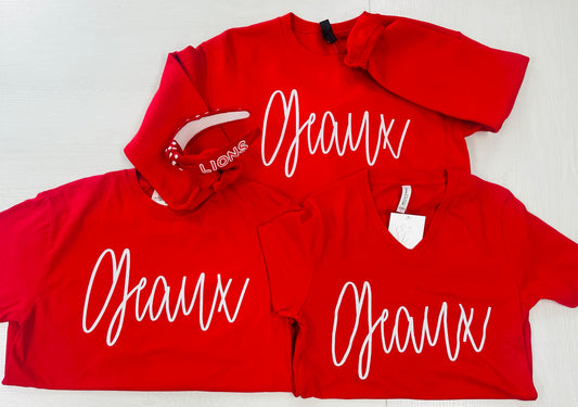 Red Geaux Shirts