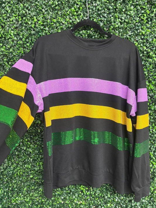 Mardi Stripe Top