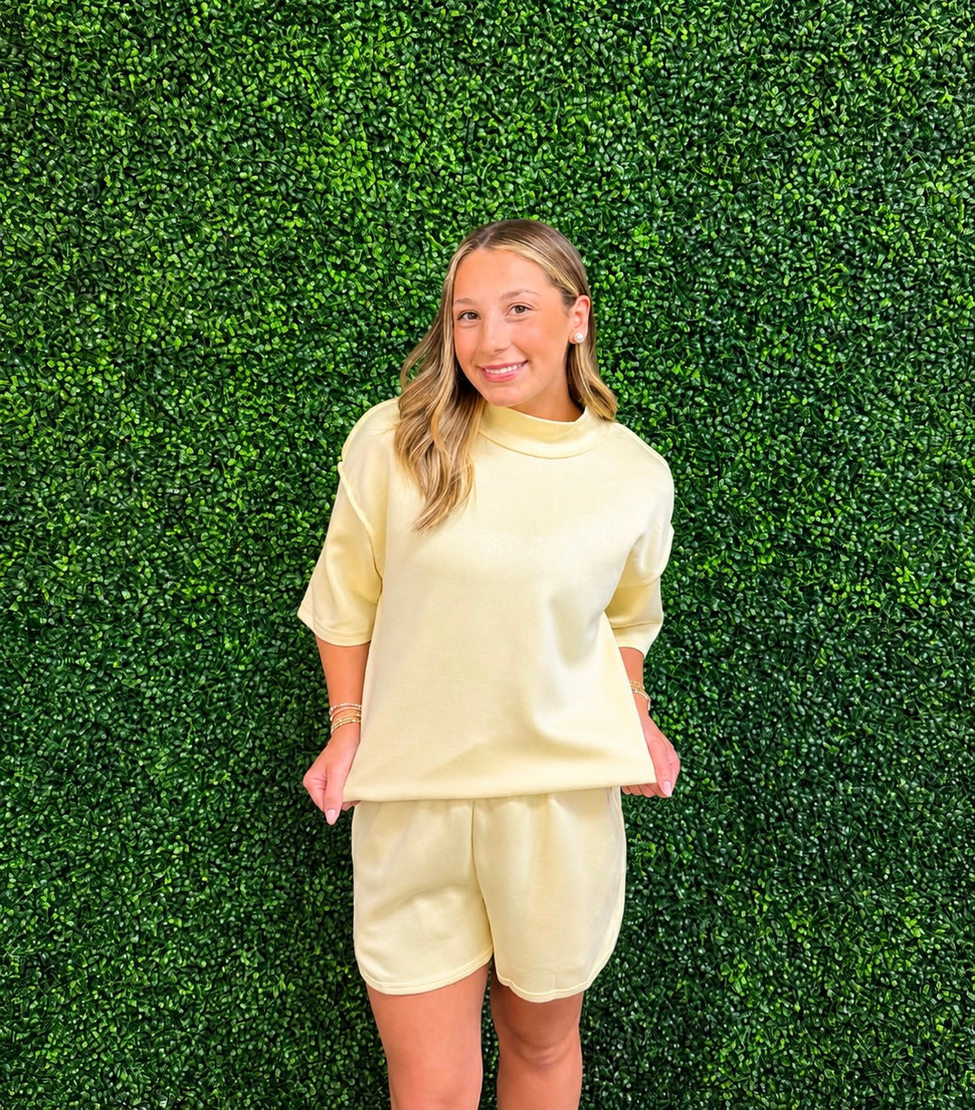 Allie Mock Neck Set