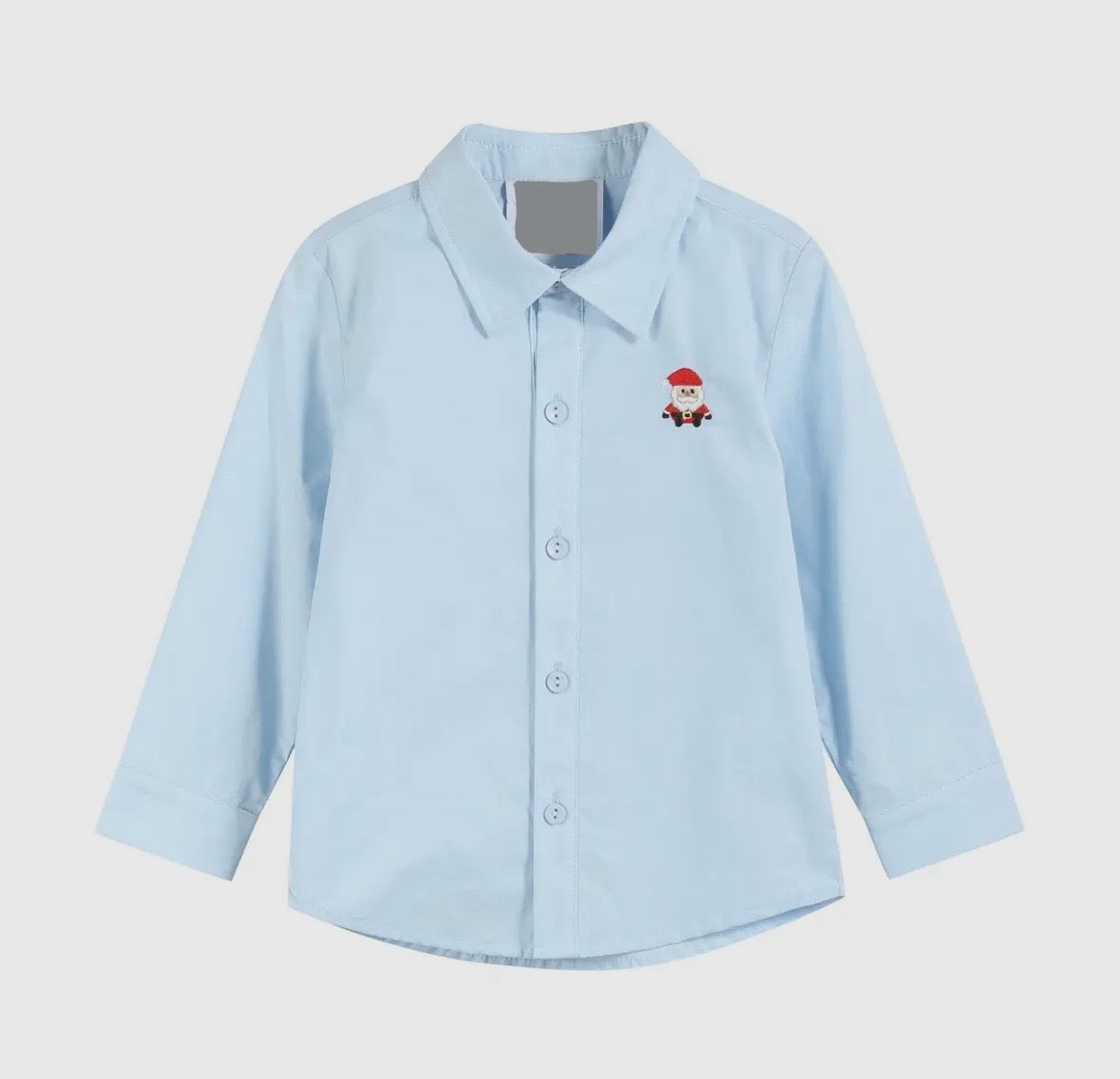 Light Blue Santa Collection