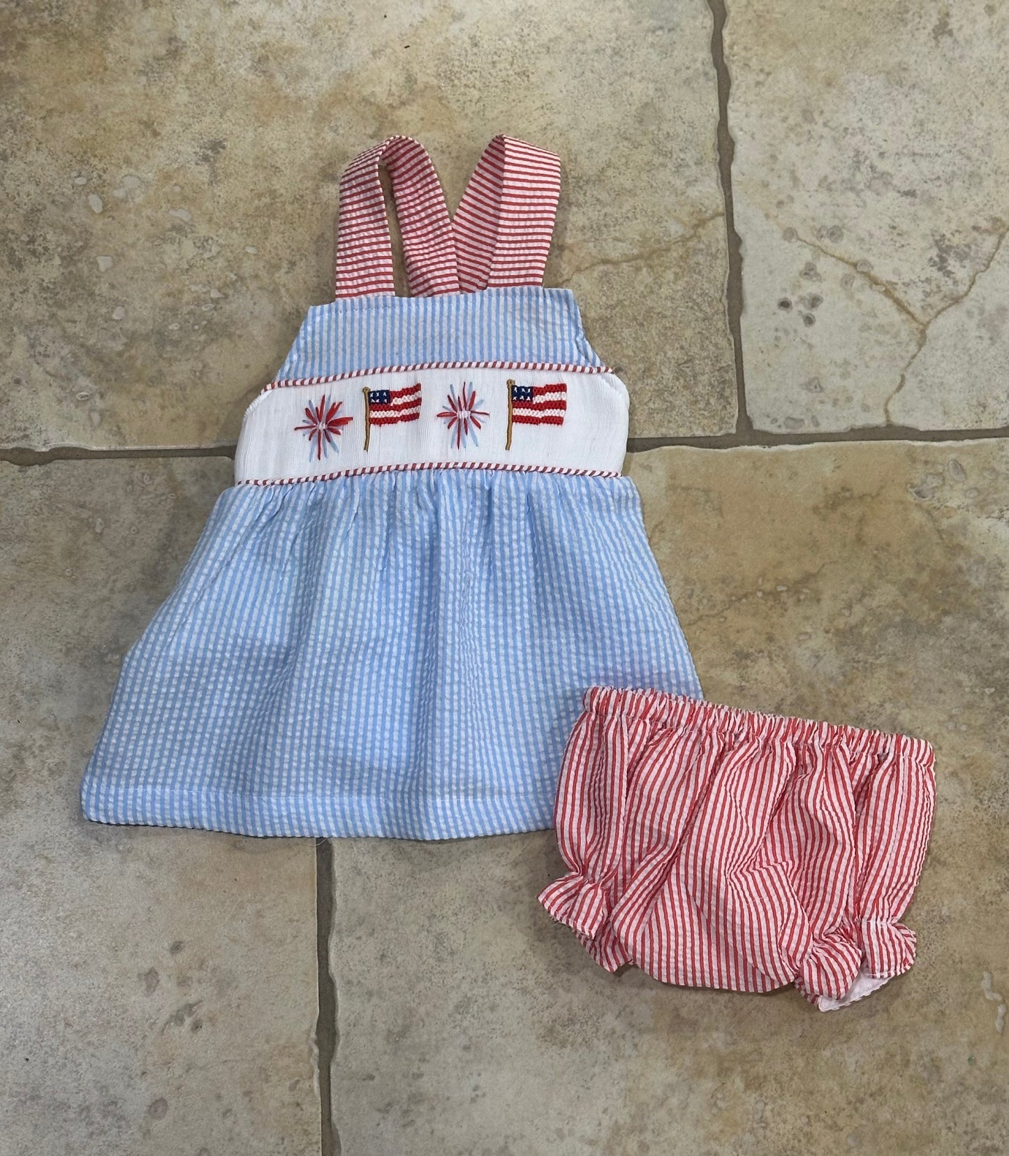 Fourth of July Smocked Collection-RTS