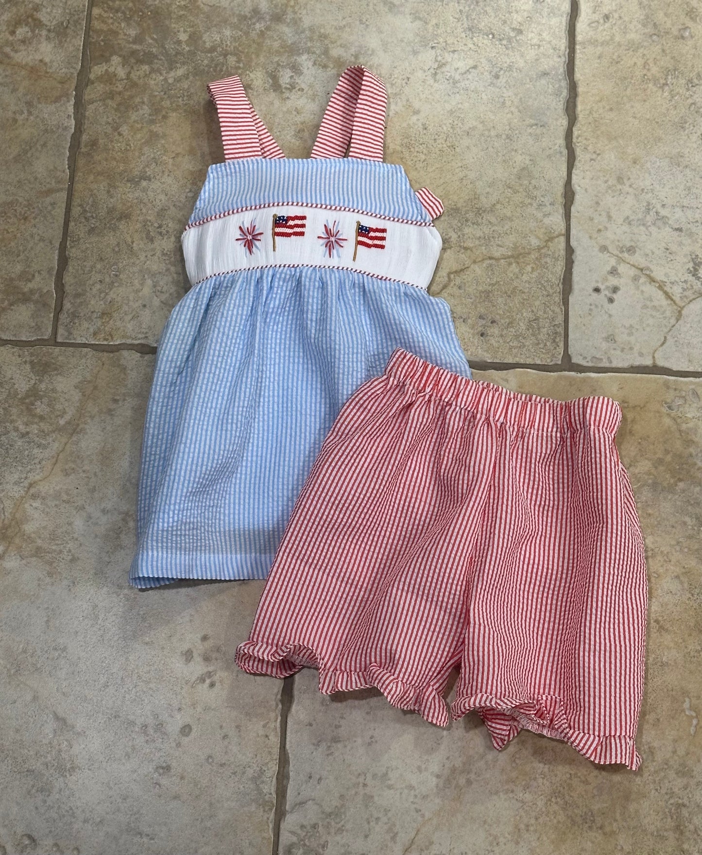 Fourth of July Smocked Collection-RTS