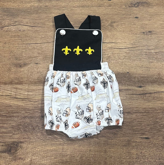 Black & Gold Game Day French Knot Collection