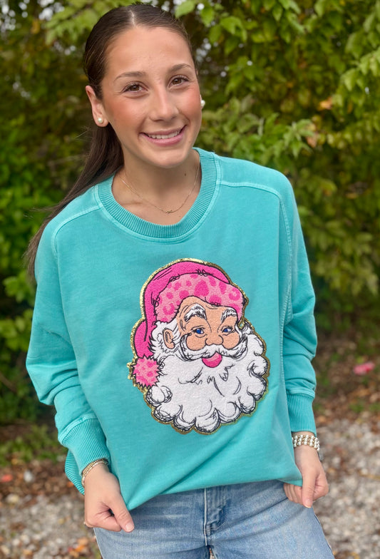 Preppy Santa Pullover