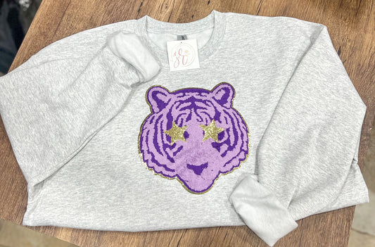 Bleeding Purple & Gold Sweatshirt