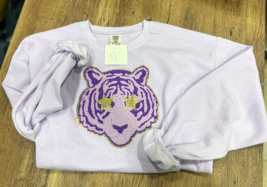 Bleeding Purple & Gold Sweatshirt