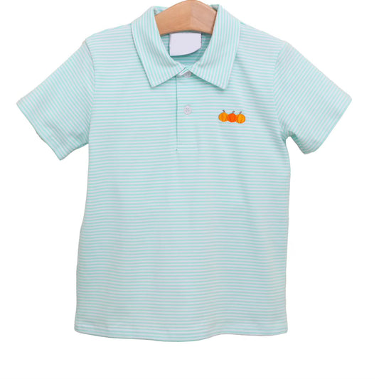 Mini Embroidery Pumpkin Polo